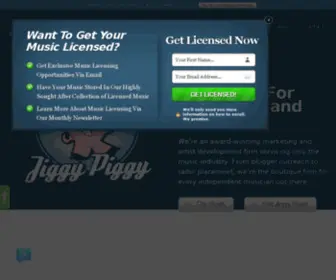 Jiggypiggy.co(Artist Development) Screenshot