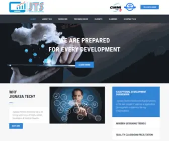 Jignasatech.com(JIGNASA TECHNO SOLUTIONS) Screenshot