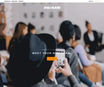 Jigplussaw.com(TEAM BY JIG+SAW) Screenshot