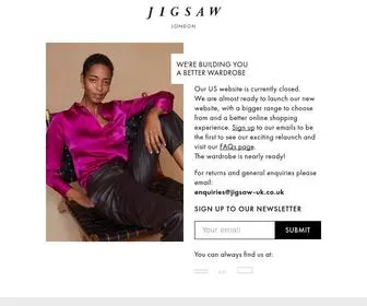 Jigsaw-London.com(Luxury British Fashion Clothing & Accessories) Screenshot