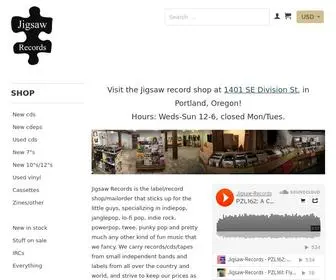 Jigsaw-Records.com(Jigsaw Records) Screenshot