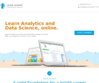 Jigsawacademy.in(Best Online Analytics SAS Training Course in India) Screenshot