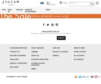 Jigsawclothing.com.au(Luxury British Fashion Clothing & Accessories) Screenshot