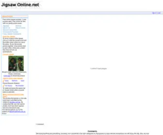Jigsawonline.net(Free Online Jigsaw Puzzles) Screenshot