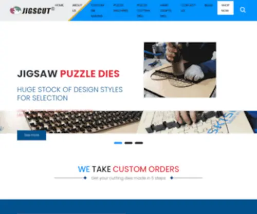 Jigscut.com(JIGSCUT-DIE CUTTING DIE CUTTING SOLUTIONS) Screenshot