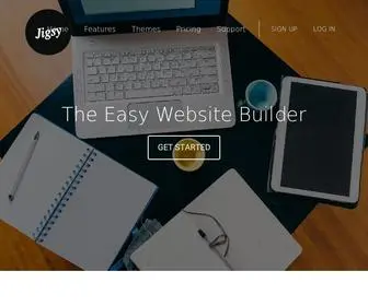 Jigsy.net(The Easy Website Builder) Screenshot