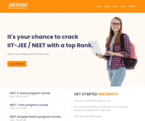 Jigyasueducare.com(Home) Screenshot