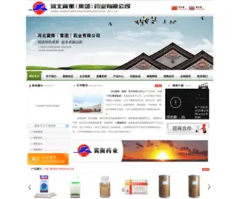 Jihengpharmaceutical.com(河北冀衡（集团）药业有限公司) Screenshot