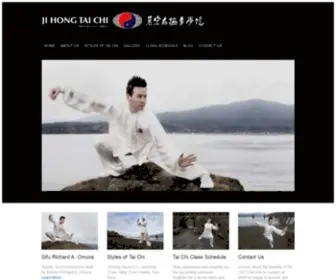 Jihongtaichibc.com(Learn Tai Chi in British Columbia (B.C.)) Screenshot