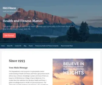 Jihono.com(H&S Fitness) Screenshot