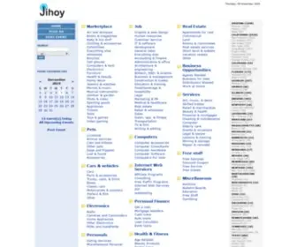 Jihoy.com(Free Classifieds Advertising) Screenshot