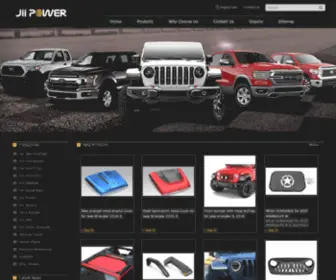 Jiipower.com(China Manufacturer of Aftermarket auto parts) Screenshot