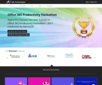 Jijitechnologies.com(Office 365 & Active Directory Management Tools) Screenshot