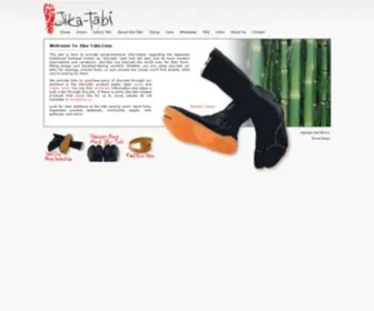 Jika-Tabi.com(Jika-tabi supplier to the world) Screenshot