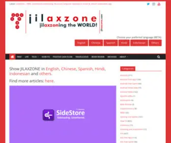 Jilaxzone.com(Jon's Interesting Life & Amazing eXperiences ZONE) Screenshot