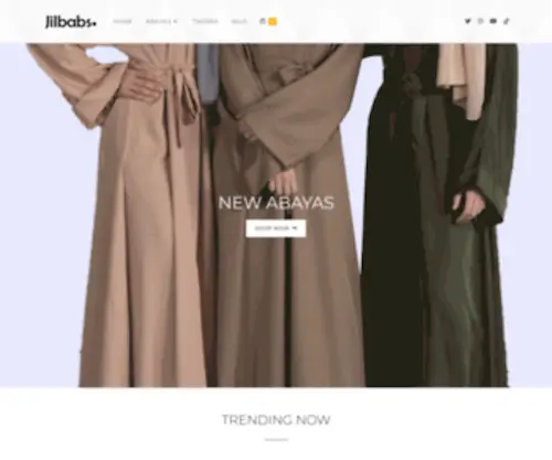 Jilbabs.co.uk(Jibabs and Abayas) Screenshot