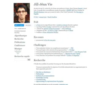 Jill-Jenn.net(Jill-Jênn Vie) Screenshot