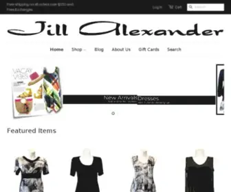 Jillalexanderdesigns.com(Jill Alexander Designs) Screenshot