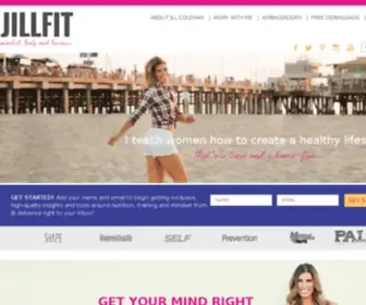 Jillfit.com(Business with Jill Coleman) Screenshot