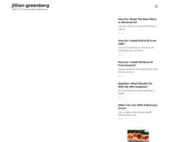 Jillian-Greenberg.com(Jillian Greenberg) Screenshot