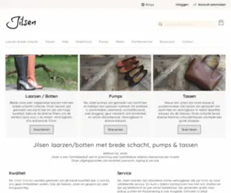 Jilsen.be(Brede Schacht Laarzen) Screenshot