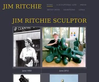 Jim-Ritchie.com(Jim Ritchie Sculptor) Screenshot