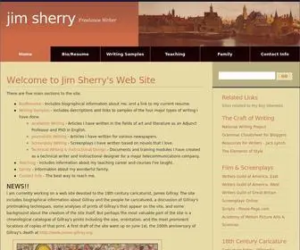 Jim-Sherry.com(Jim Sherry Web Site) Screenshot