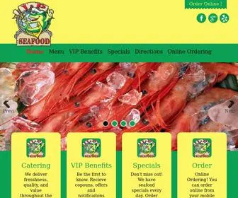 Jimandpeteseafood.com(J & P Seafood) Screenshot