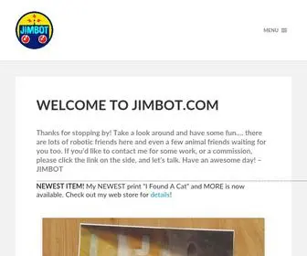 Jimbot.com(The home of JIMBOT) Screenshot