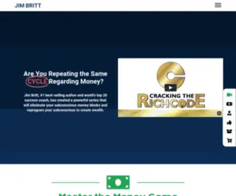 Jimbrittcoaching.com(Cracking the Rich Code Money Reprogramming Series) Screenshot