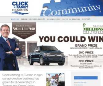 Jimclickcommunity.com(Community Involvement & Charitable Contributions) Screenshot