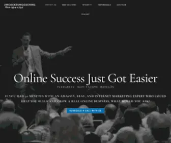 Jimcockrumcoaching.com(The Most Trusted Coaching For Online Sellers) Screenshot