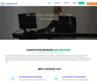 Jimcomputer.com.au(Computer Repairs Melbourne) Screenshot