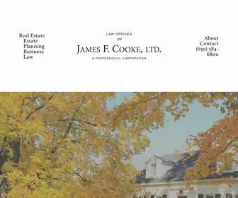 Jimcookelaw.com(Cooke, LTD) Screenshot