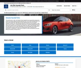 Jimellishyundaiparts.com(Genuine Hyundai Parts) Screenshot