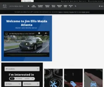 Jimellismazdaatlanta.com Screenshot