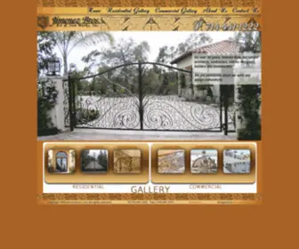 Jimenezbros.com(Iron Railings) Screenshot