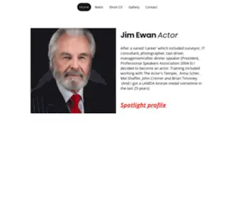Jimewan.com(Actor in Reading) Screenshot