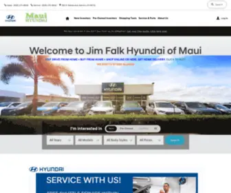 Jimfalkhyundaiofmaui.com(Jimfalkhyundaiofmaui) Screenshot