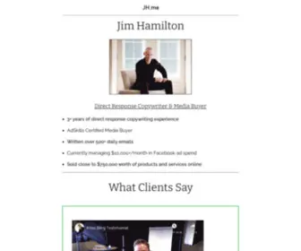 Jimhamilton.me(Jimhamilton) Screenshot