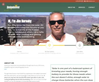 Jimindenver.com(Solar System Design) Screenshot