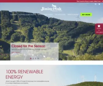 Jiminypeak.com(Jiminy peak mountain resort) Screenshot