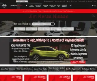 Jimkerasnissan.com(Nissan Memphis) Screenshot