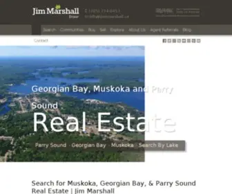 Jimmarshall.ca(Team Marshall) Screenshot