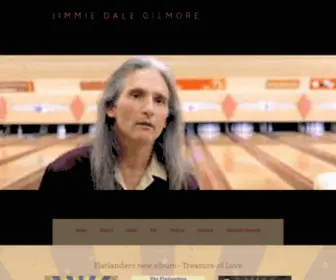 Jimmiegilmore.com(Jimmie Dale Gilmore) Screenshot