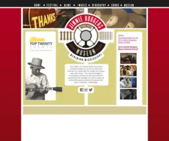 Jimmierodgers.com(Jimmie Rodgers) Screenshot