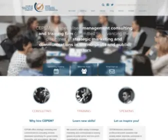 Jimmintz.ca(Centre of Excellence for Public Sector Marketing) Screenshot