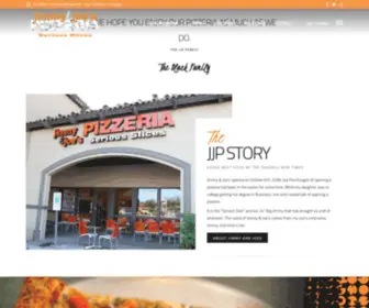 Jimmyandjoes.com(Home of the Original Serious Slice) Screenshot