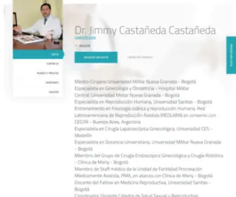 Jimmycastanedamd.com(Jimmy Castañeda Castañeda) Screenshot