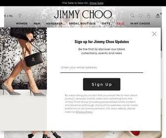 Jimmychoo.com(JIMMY CHOO) Screenshot